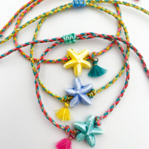 Pulsera Starfish cerámica