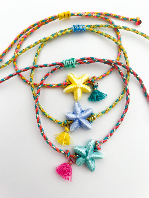 Pulsera Starfish cerámica