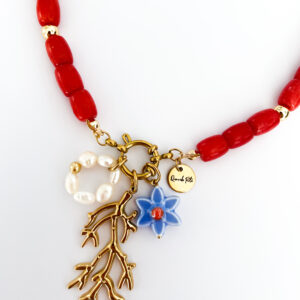Collar ROSSO MARE