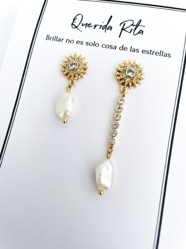 Pendientes SIENNA (dos opciones de diseño)