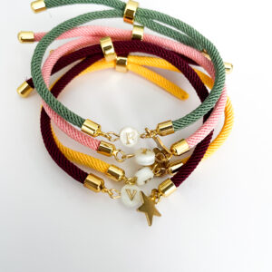 Pulsera LETRA NÁCAR