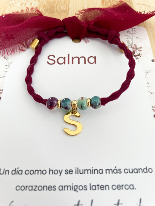 Detalle Pulsera piedras cerámica - Imagen 2