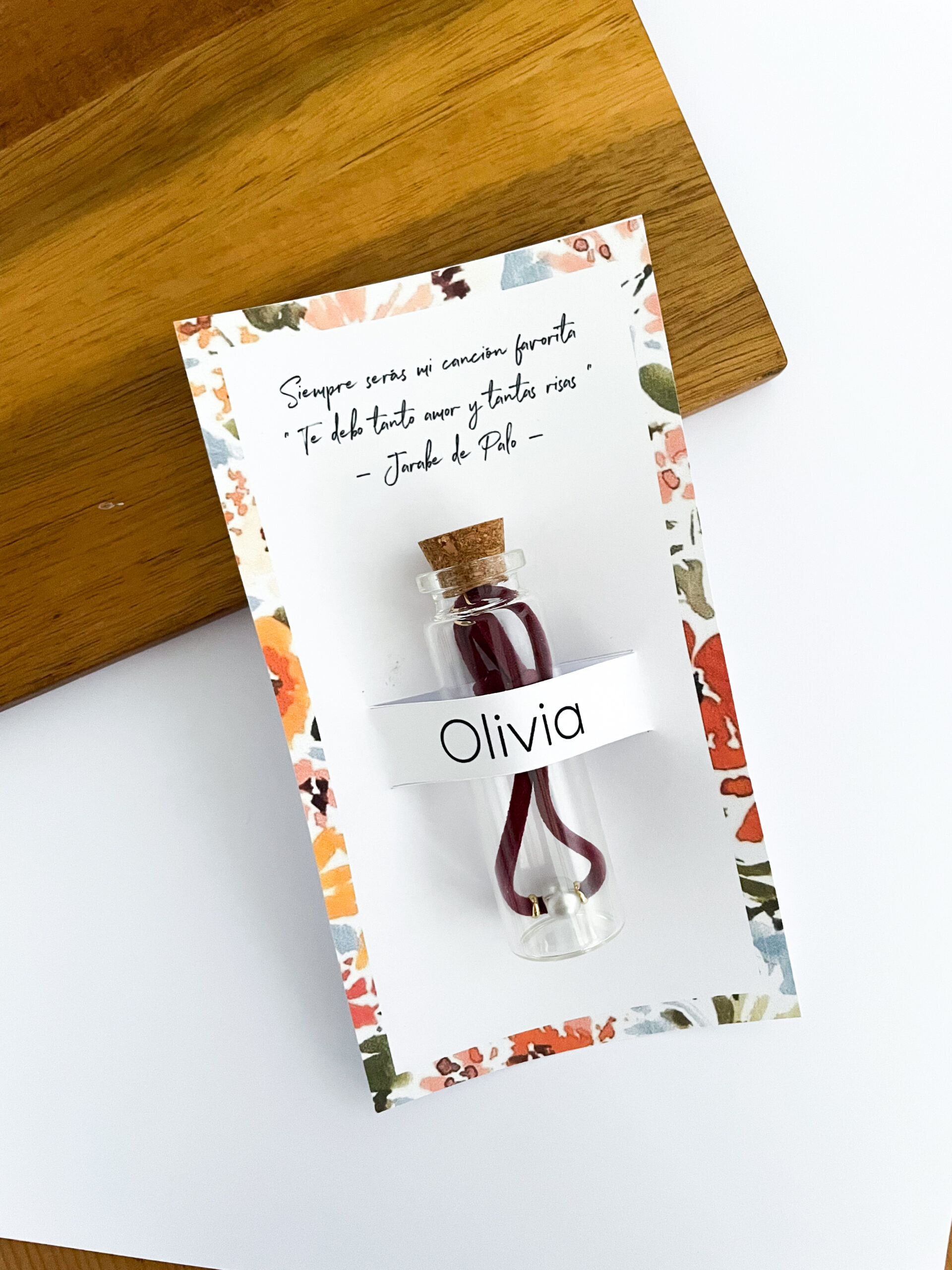 Detalle frasquito pulsera Perla - Imagen 2