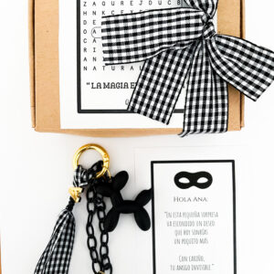 Cajita VICHY AMIGA INVISIBLE + LLAVERO