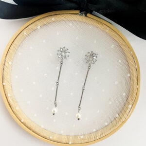 Pendientes LILIA Plateado