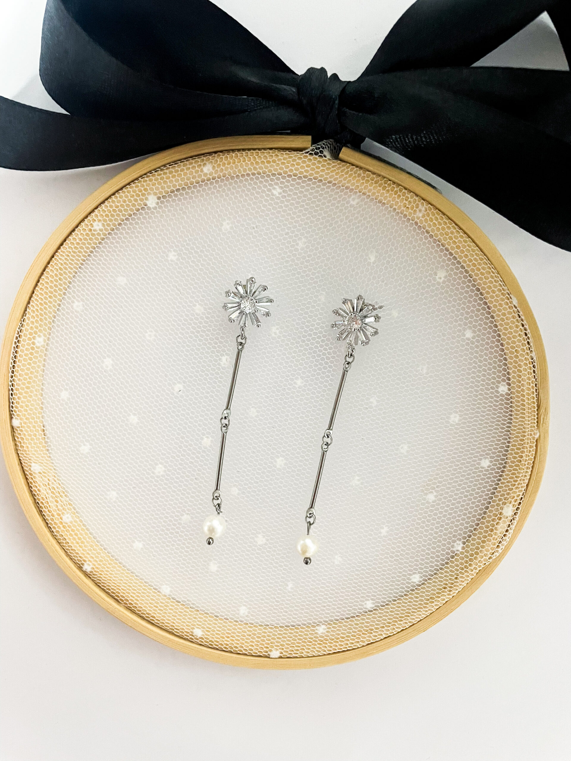 Pendientes LILIA Plateado