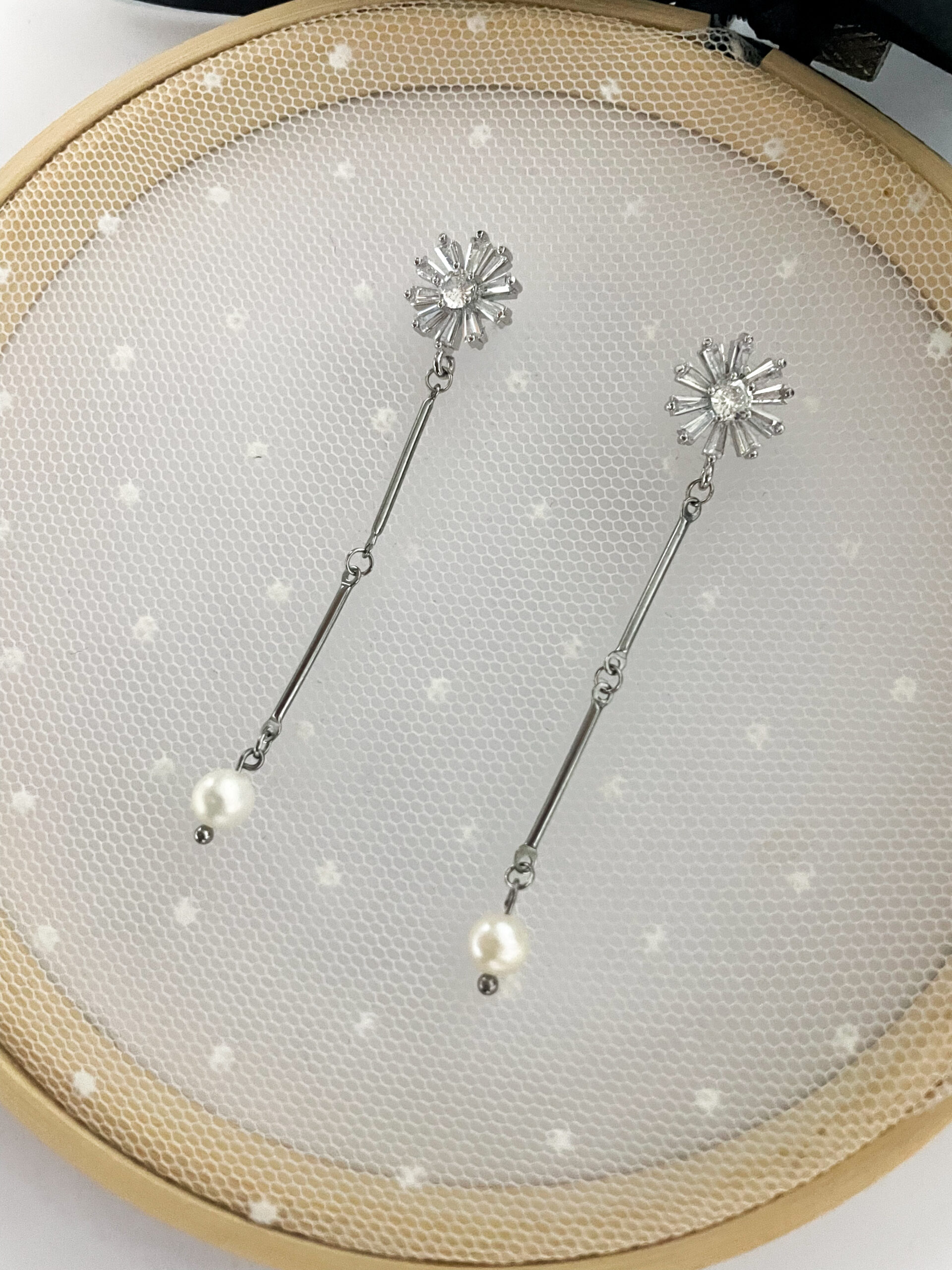 Pendientes LILIA Plateado - Imagen 3