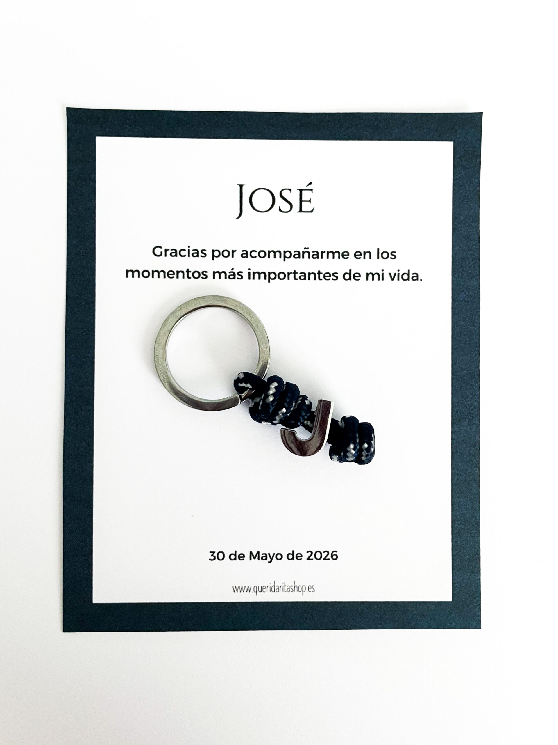 Llavero LETTER PLATED