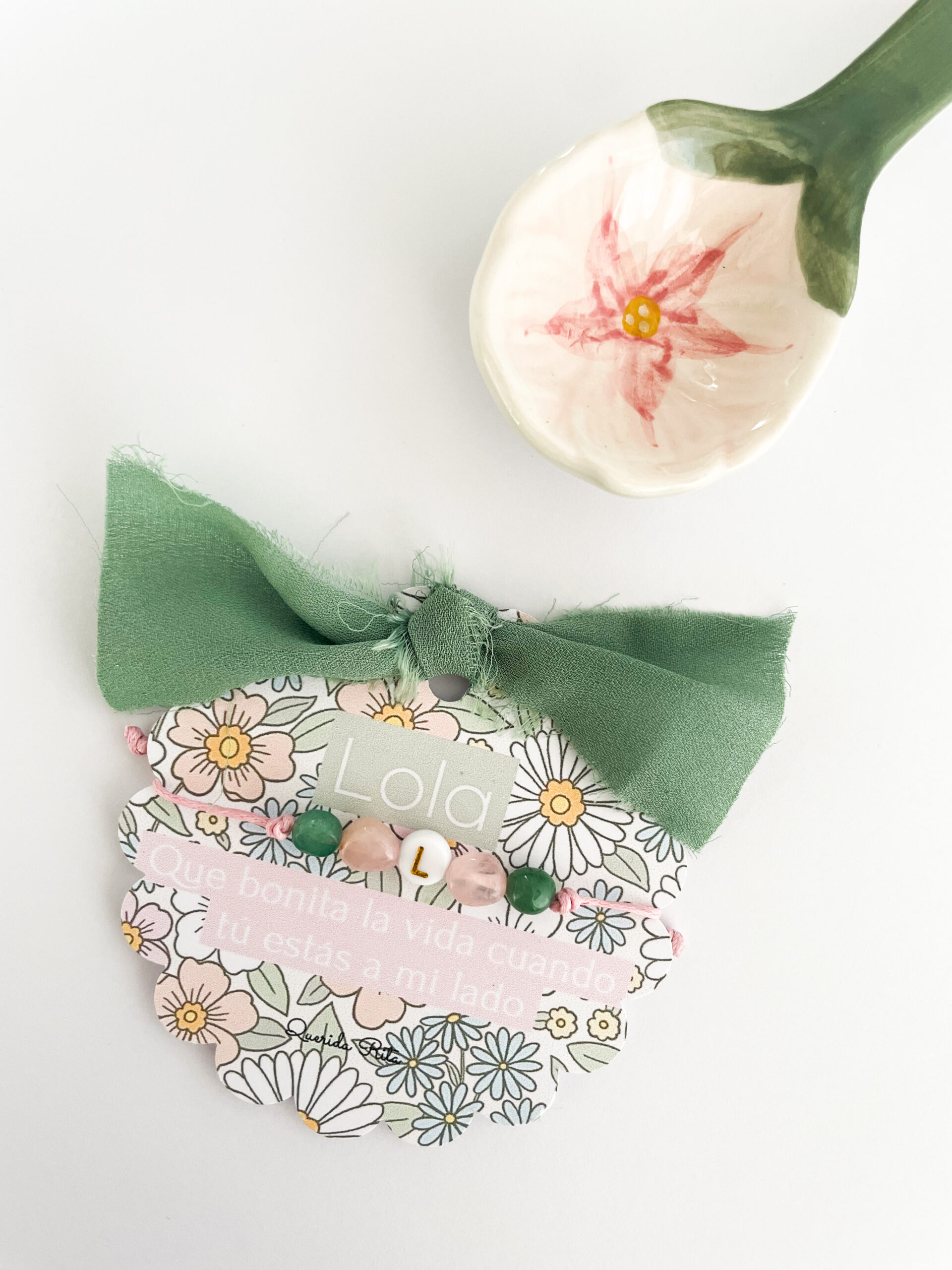 Detalle FLOR estampado