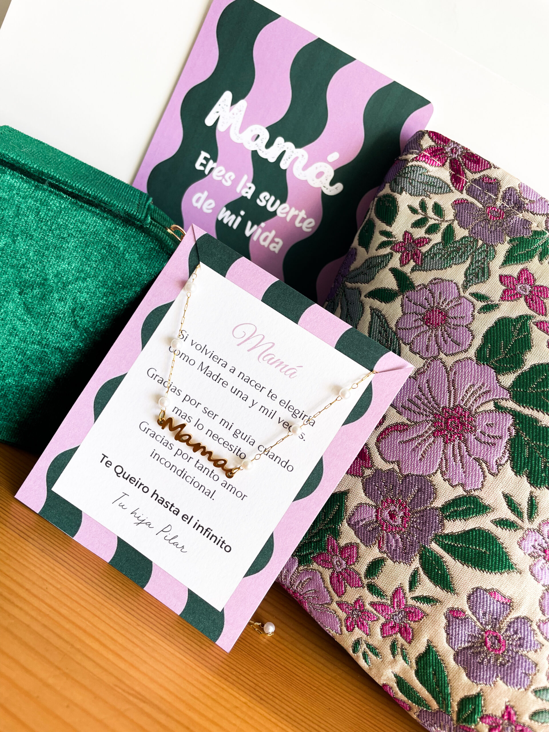 Cajita MAMÀ neceser y joyero - Imagen 4