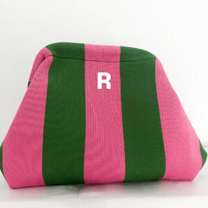 Bolso CAPRI verde/rosa