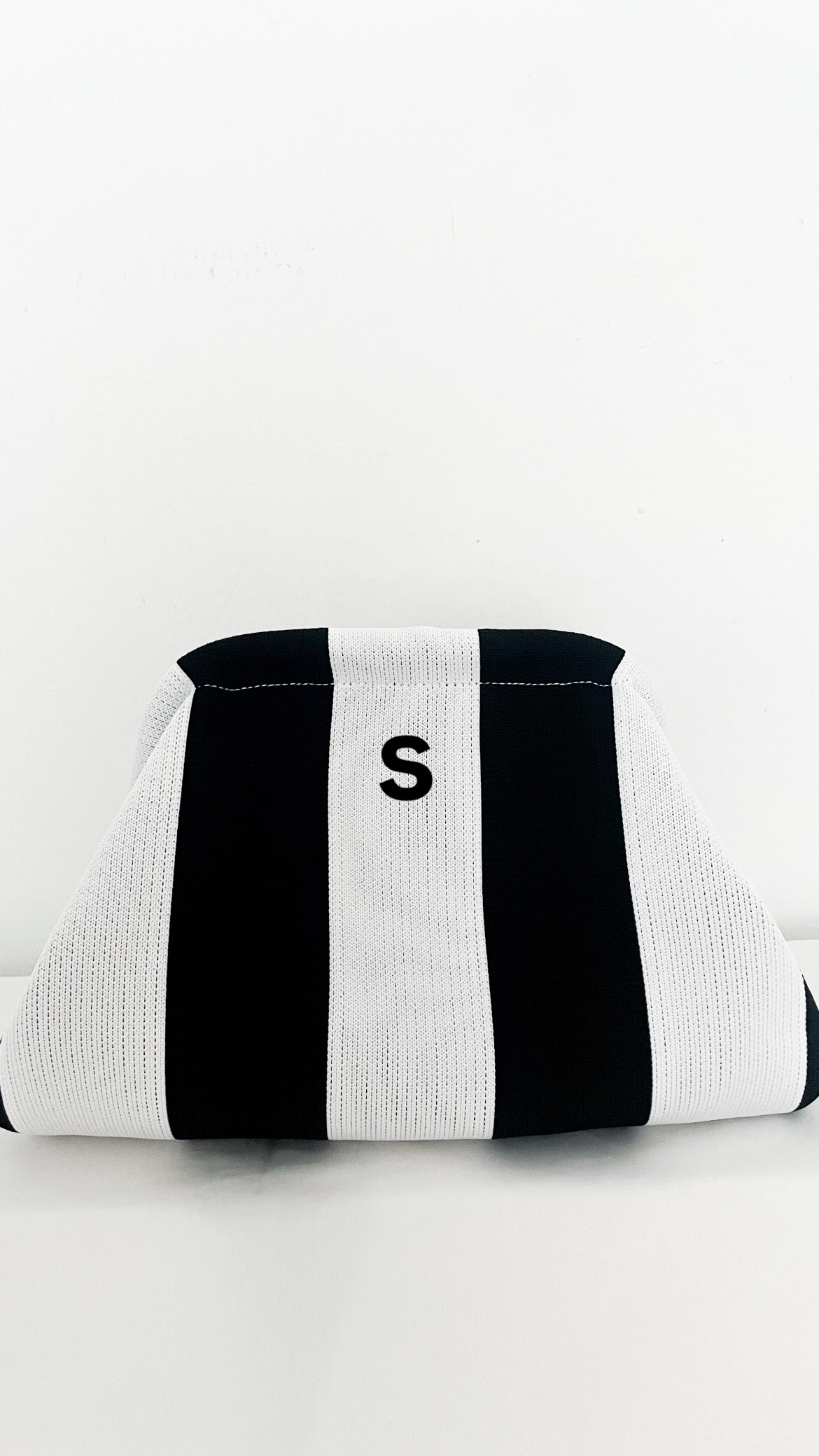 Bolso CAPRI blanco /negro