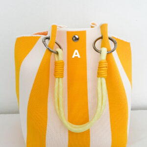 Bolso SAINT TROPEZ amarillo/blanco