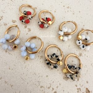 Pendientes HOOP&STONES