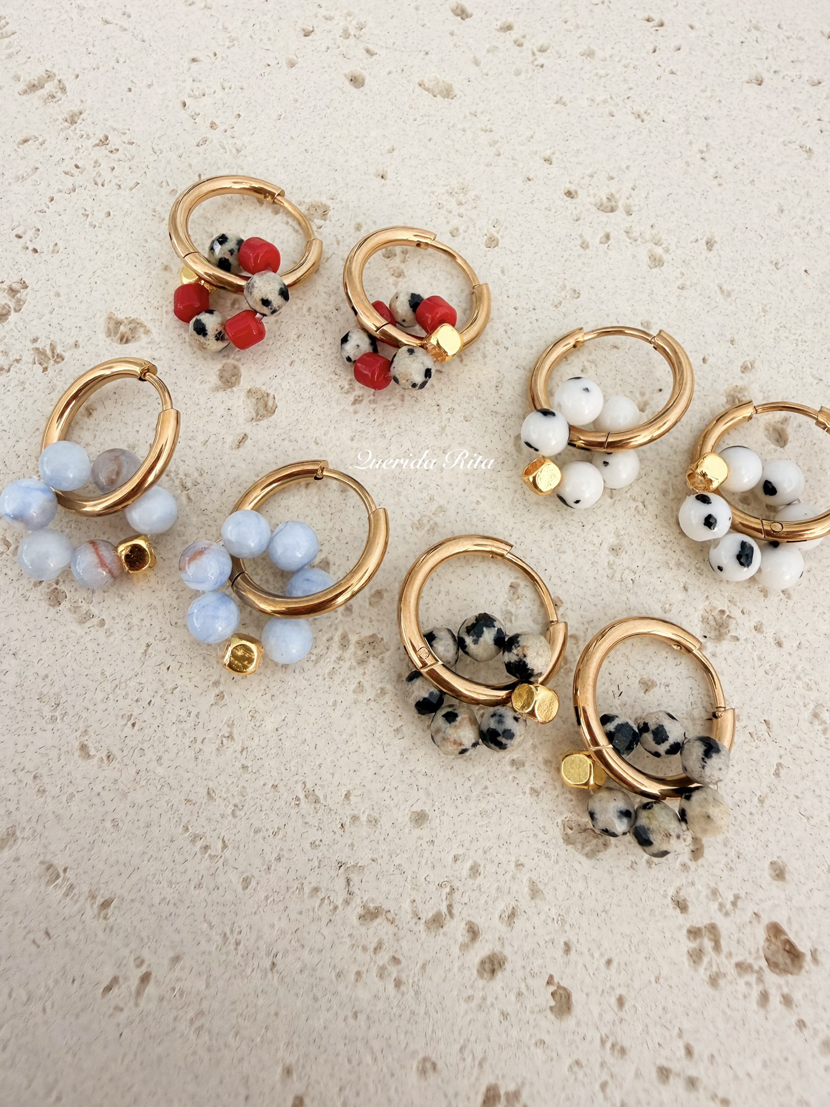 Pendientes HOOP&STONES
